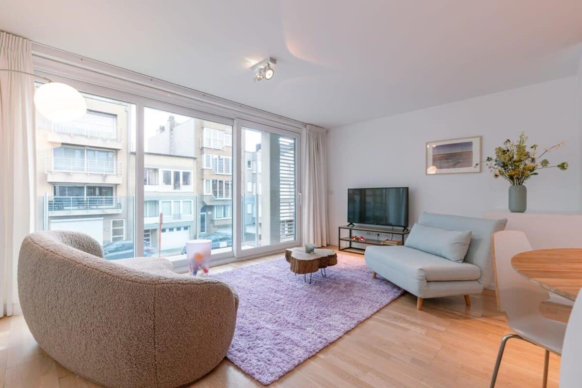 Bright Apartment Nearby The Beach In De Haan Εξωτερικό φωτογραφία